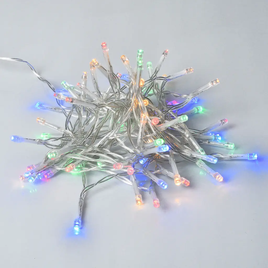 Електрогірлянда Yes! Fun нитка 70 LED статична 4.9 м різнокольорова (975058) - фото 3
