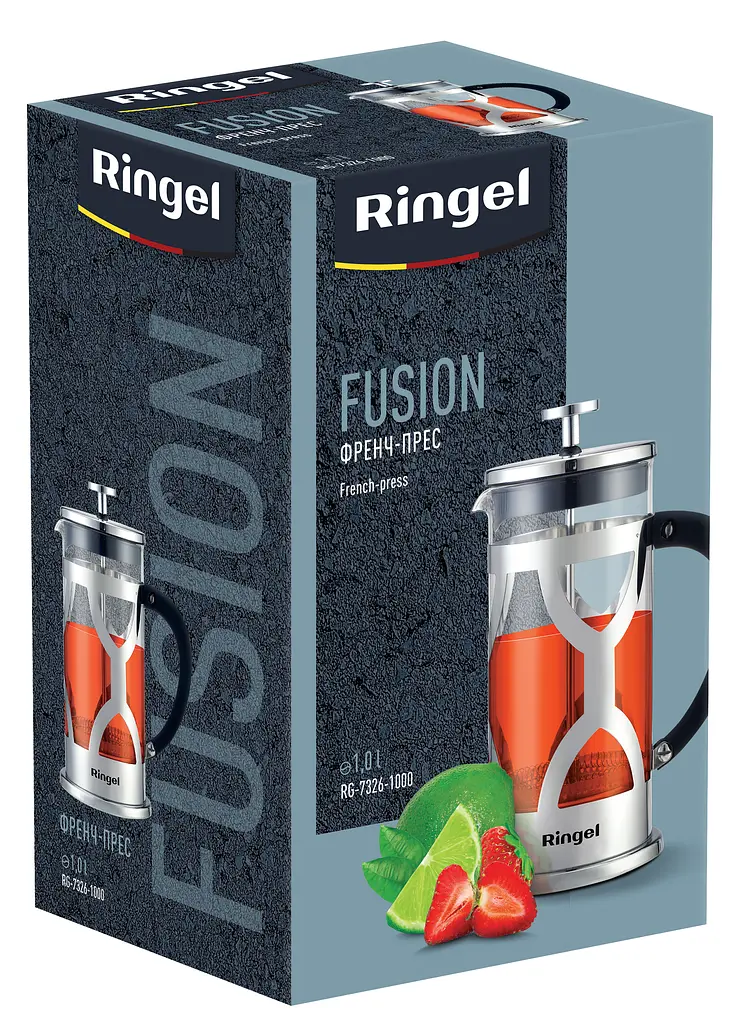 Френч-пресс Fusion 1.0 л Ringel kuh0015906 - фото 6