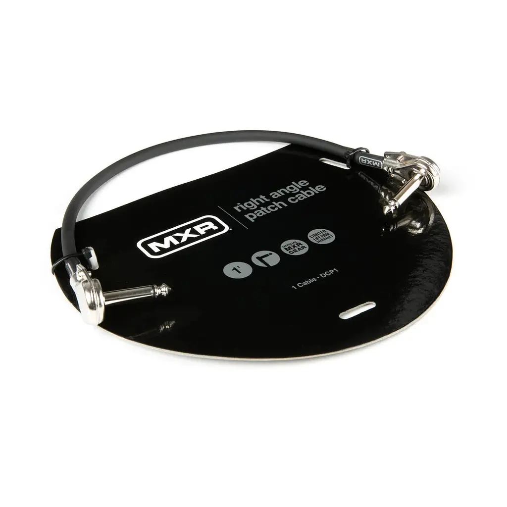 Кабель інструментальний Dunlop DCP1 MXR Patch Cable 0.3m (1ft) (Right Angle) - фото 2