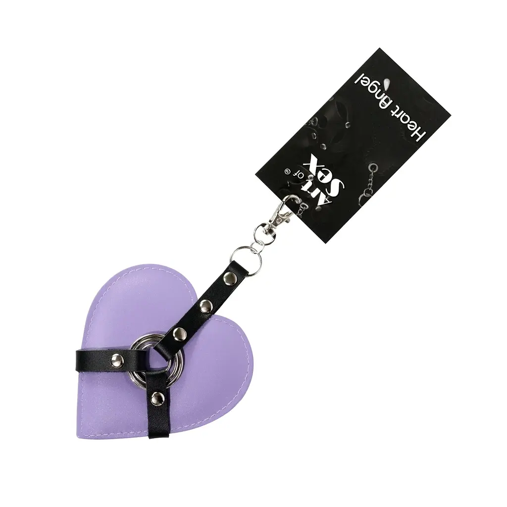 Брелок на карабіні для ключів Art of Sex Heart Angel, Лаванда Art of Sex SX2249 102510