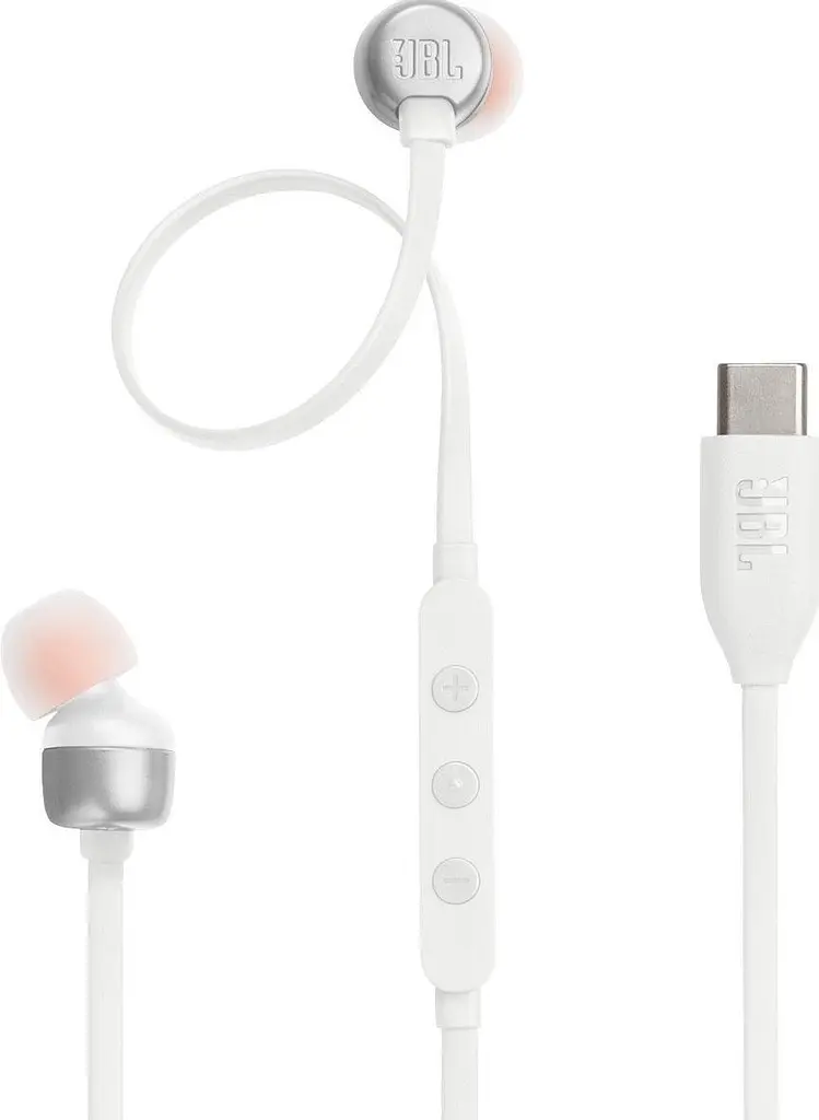 Навушники JBL Tune 310C з мікрофоном білі (JBLT310CWHT)