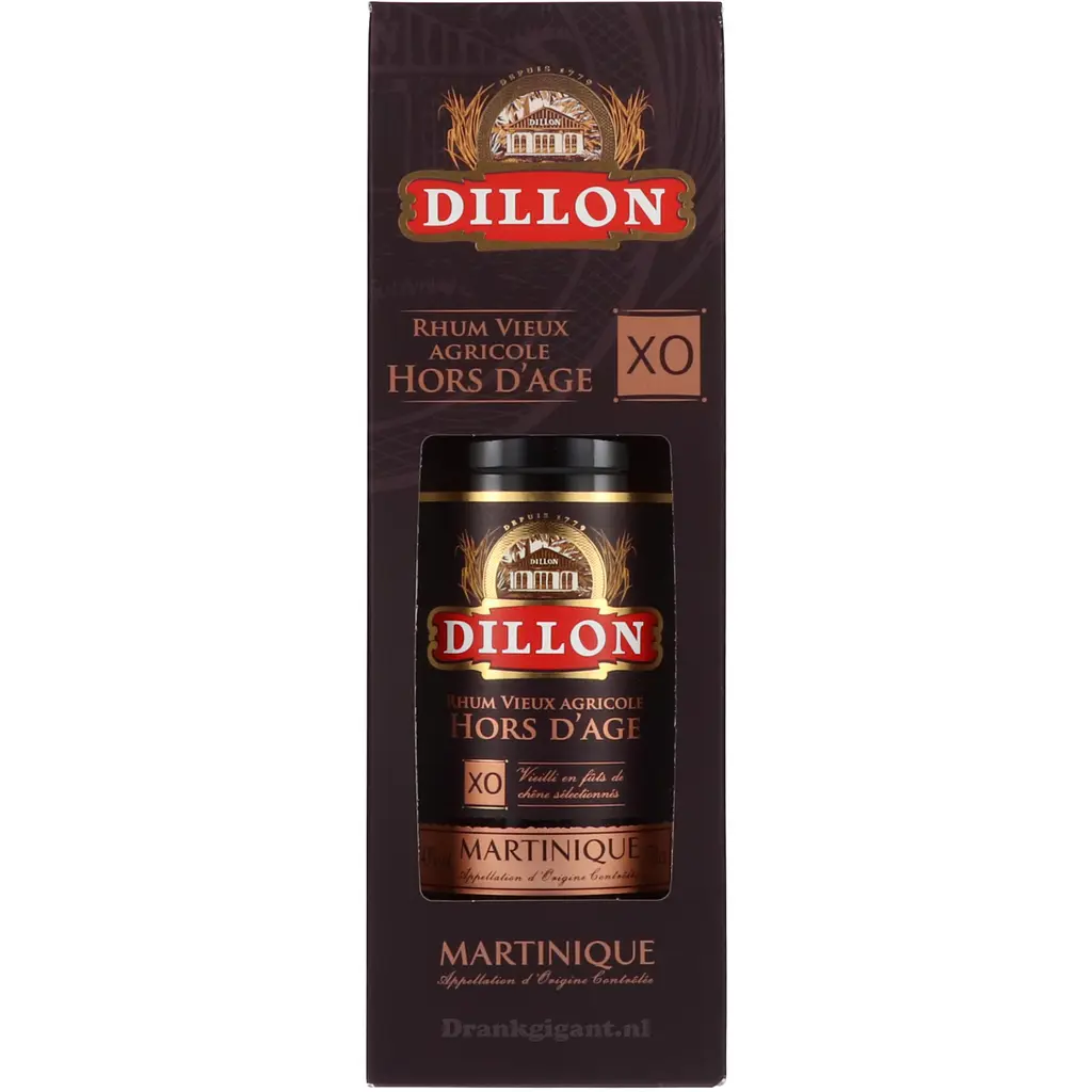Ром Bardinet Dillon Vieux Agricole Hors D'Age XO 43% 0.7 в коробці - фото 2