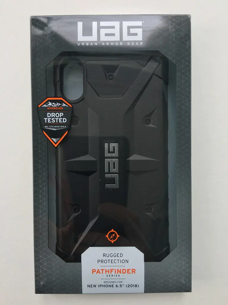 Оригінальний протиударний чохол UAG Pathfinder для iPhone XS Max (6.5") Black 111107114040 - фото 6