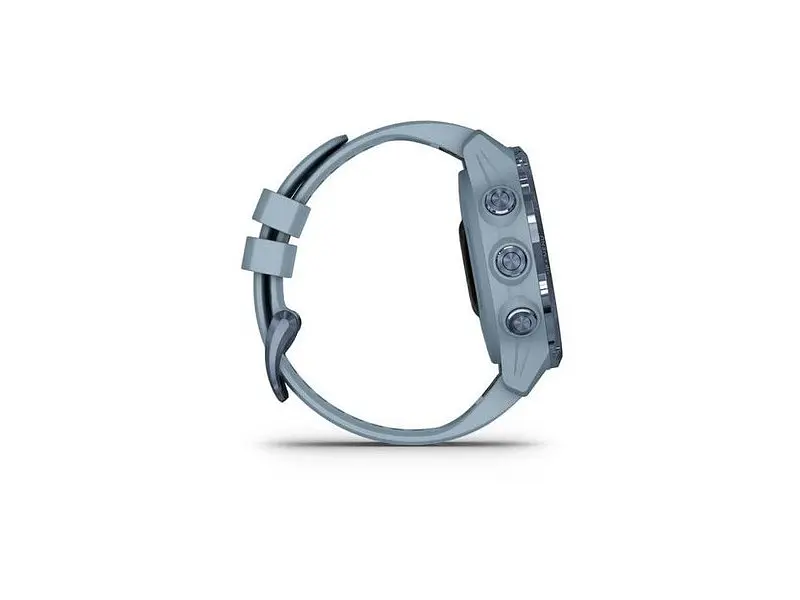 Смарт-годинник Garmin Descent Mk2S Mineral Blue with Sea Foam Silicone Band (010-02403-07) - фото 4
