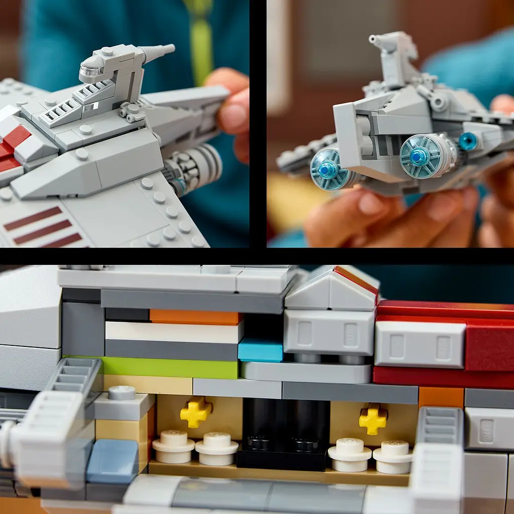 Конструктор LEGO Star Wars Штурмовий корабель класу Аккламатор 450 деталей (75404) - фото 10