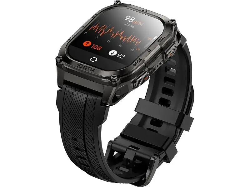 Смарт-годинник KOSPET Tank M4 Black - фото 2