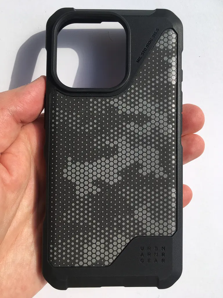 Оригінальний протиударний чохол UAG Metropolis LT MagSafe для iPhone 16 Pro Max (6.9") Camo Graphite 114453113234 - фото 3