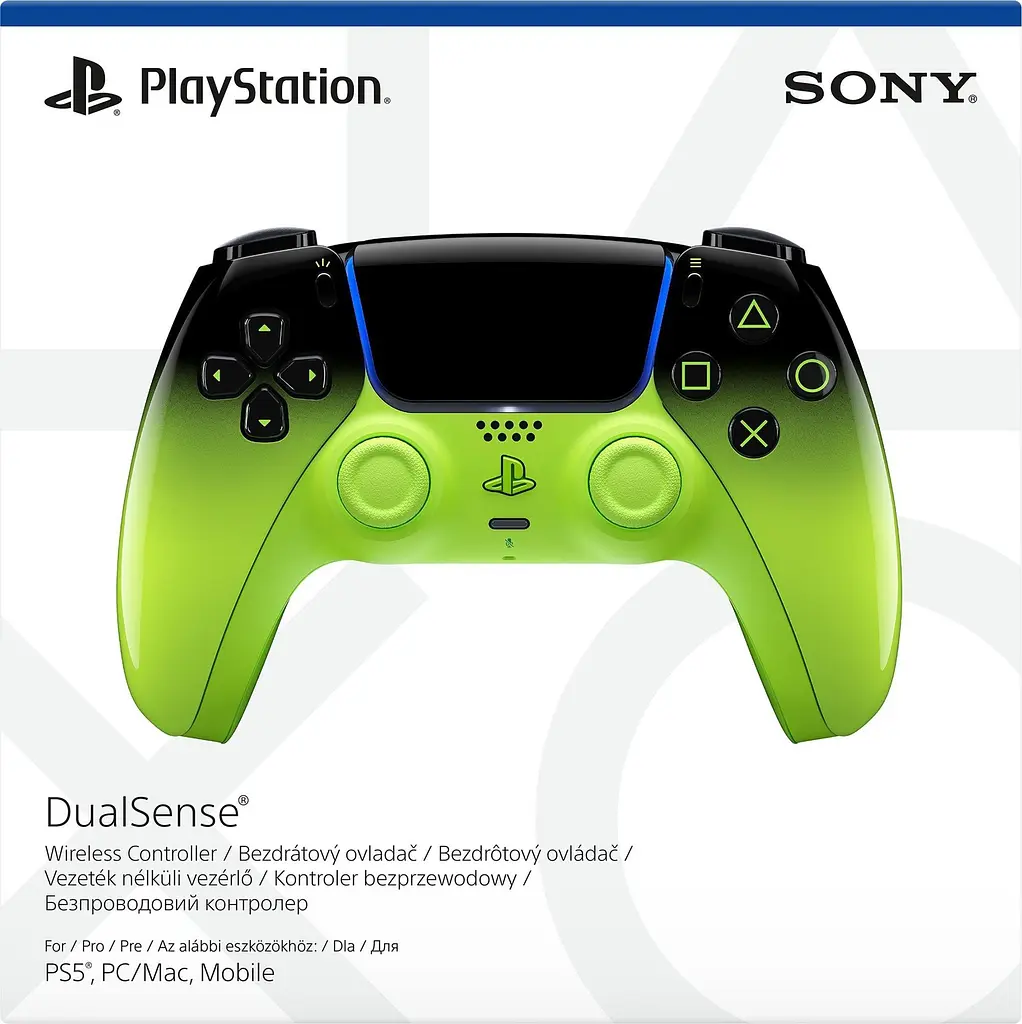 Геймпад бездротовий Sony PlayStation 5 DualSense Remix Green (1000048532)