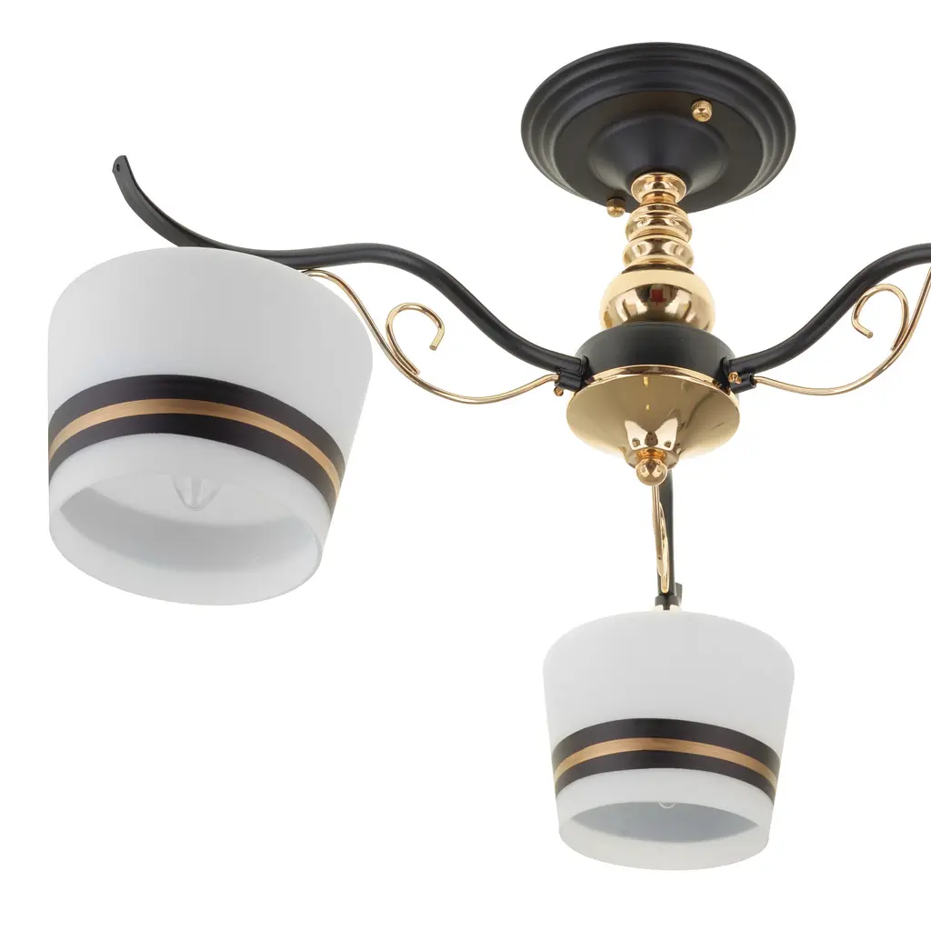 Люстра потолочная Brille E27 60W BK (LK-708S/3) - фото 4