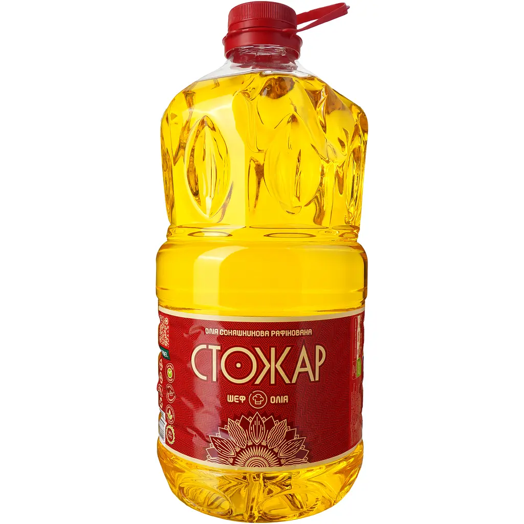 Олія соняшникова СтоЖар рафінована 5 л (144894)