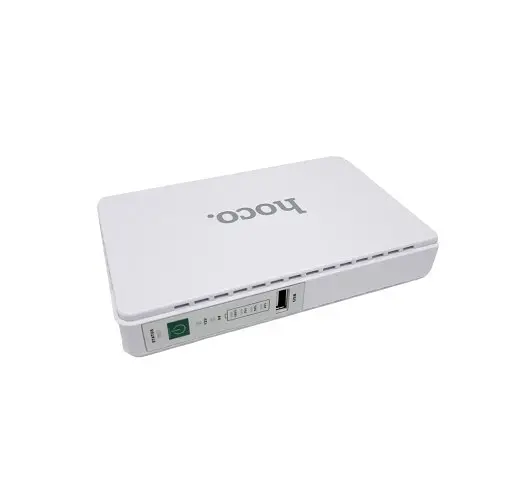 Универсальная зарядная батарея Power Bank 8800mah Hoco DB25 для роутеров 5V-9V-12V (smart mini UPS) - фото 3