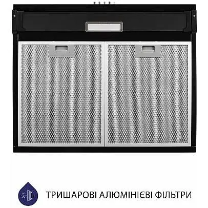 Витяжка пласка Minola HPL 617 BL - фото 9