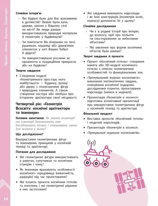 STEM-Старт. 1-4 класи. Наука про Землю і космос. Земля. Космос. Геометрія. Методичний посібник до проєкту - Ірина Потапенко - фото 7