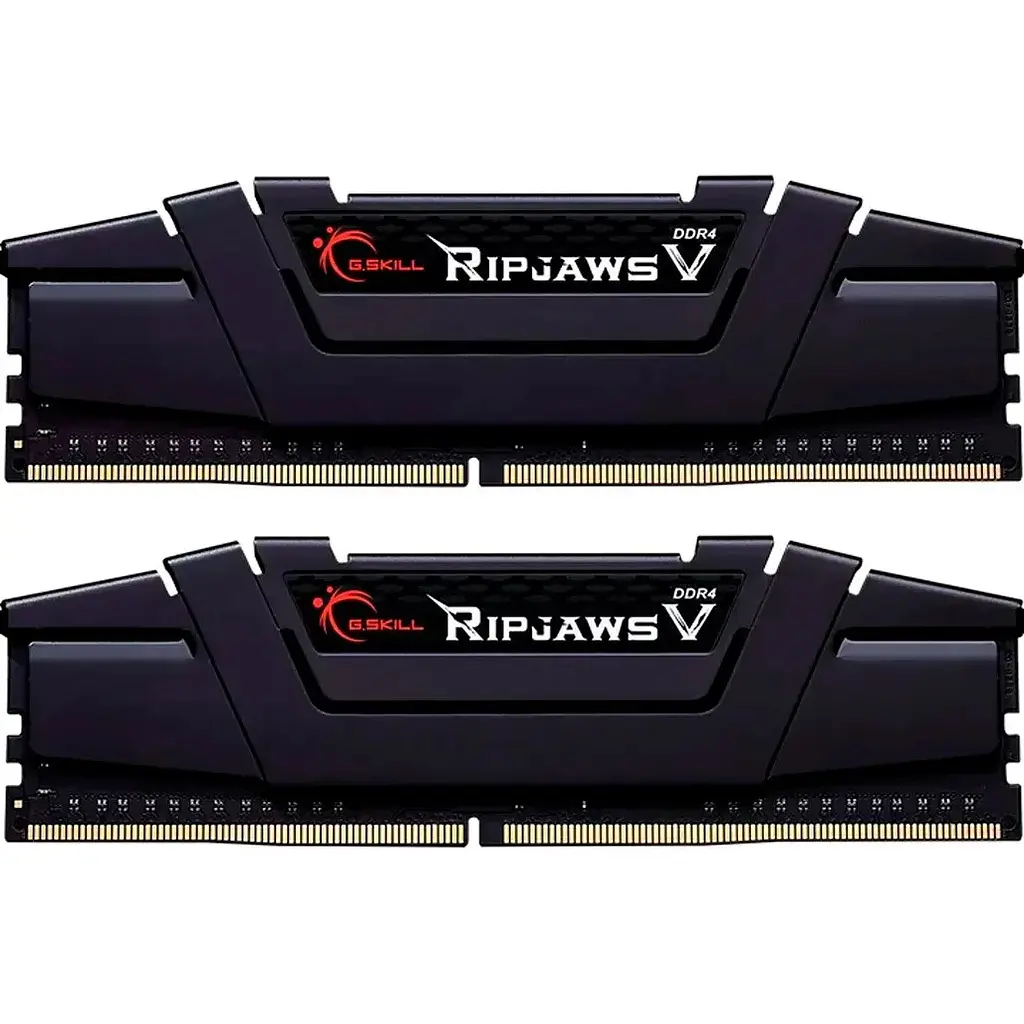 Модуль пам`ятi DDR4 2x32GB/3200 G.Skill Ripjaws V Чорний (F4-3200C16D-64GVK)