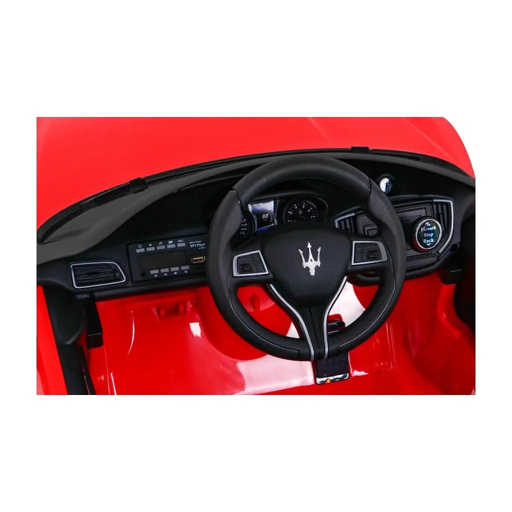 Електромобіль Ramiz Maserati Ghibli 12 В на пульті керування, Red (PA.SL631.CR) - фото 16
