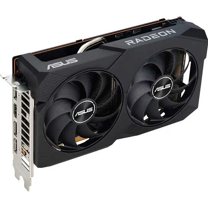 Відеокарта Asus Dual Radeon RX 7600 OC V2 8GB [90YV0IH2-M0NA00] [104755] - фото 5