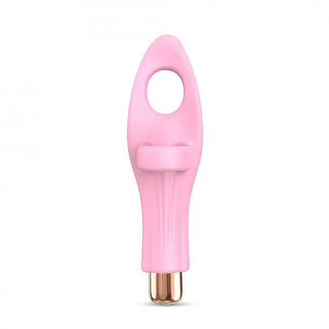 Вібратор Love To Love Tickle me Baby Pink на палець, що перезаряджається, 13, 5х1,3 см рожевий - фото 5