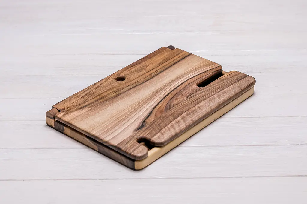 Настільна підставка для девайсів та аксесуарів ecoWalnut 300x231x210 мм - фото 2