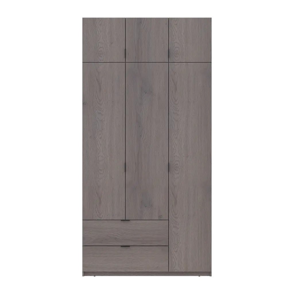 Розпашна Шафа для одягу Doros Лукас Канноло/Канноло 3 ДСП 120х50х240 (44900368) - фото 4