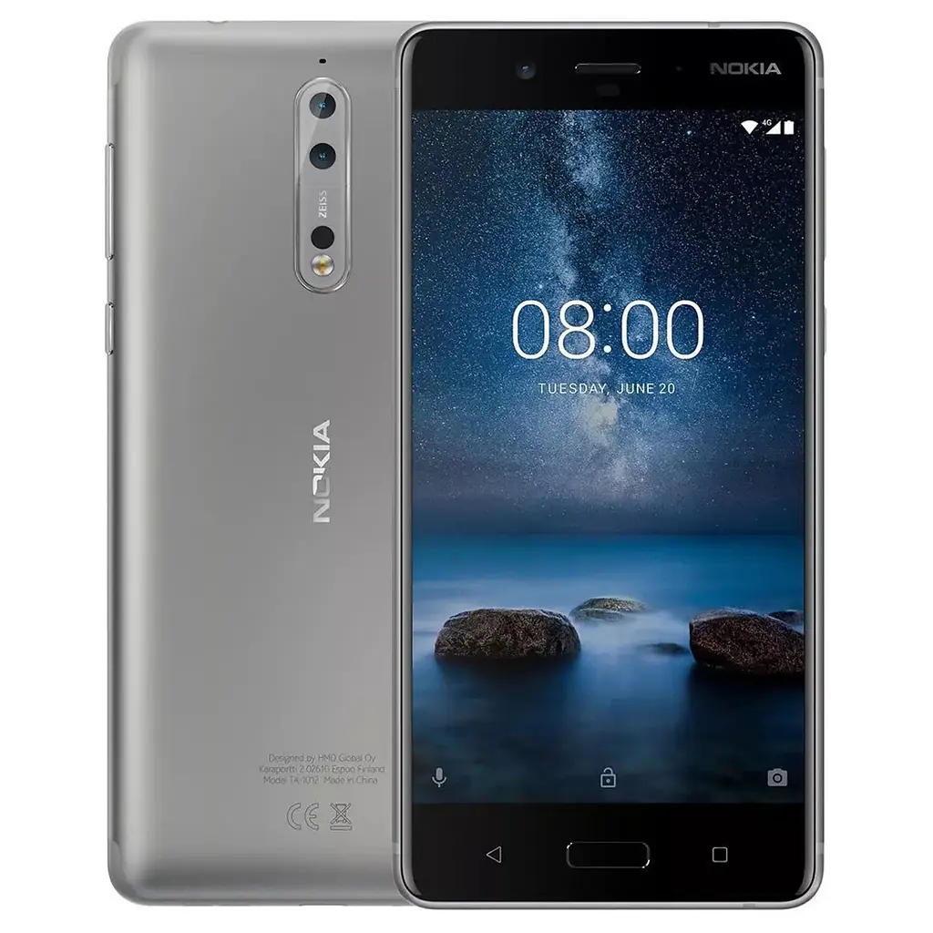 Смартфон Nokia 8 4/64GB Gray (Global) REFURBISHED