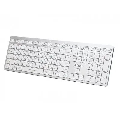Клавіатура A4Tech FBX50C USB/Bluetooth White (4711421972772) - фото 2
