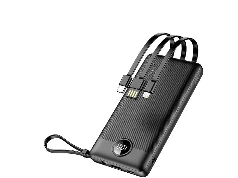 Повербанк (Powerbank) VEGER W1116 10000mAh Black (W1116.black) - фото 2