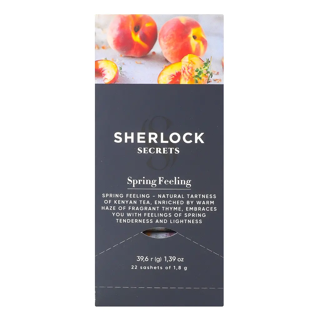 Чай черный Sherlock Secrets Spring Feeling 39.6 г (22 шт x 1.8 г) - фото 6
