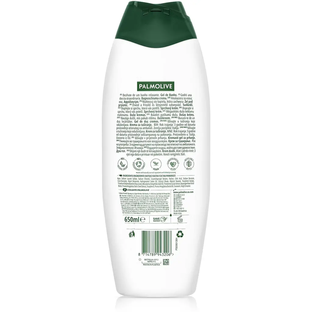 Гель для душа Palmolive Naturals Макадамия и Какао 650 мл - фото 2