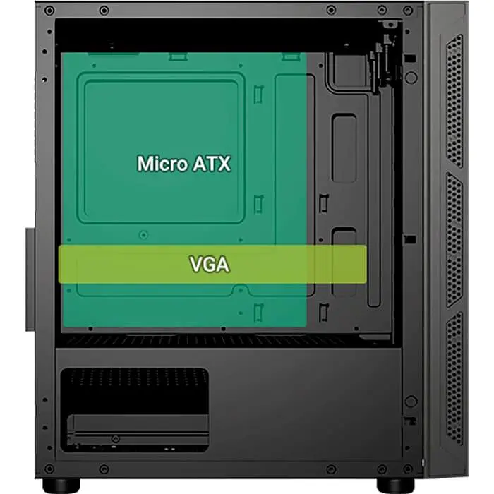 Корпус FSP CST220S без БП Black (CST220S) - фото 8