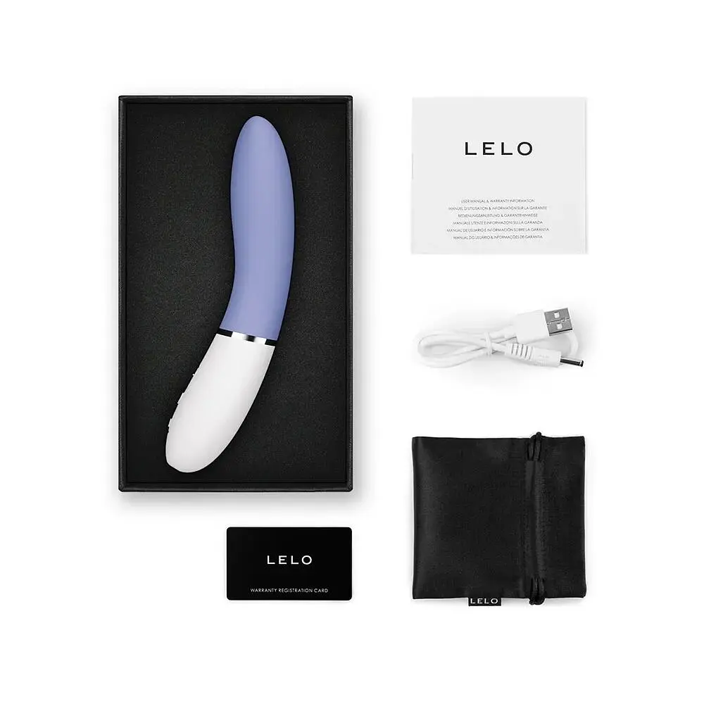 Вібратор LELO Liv 3 Powder Blue - фото 2