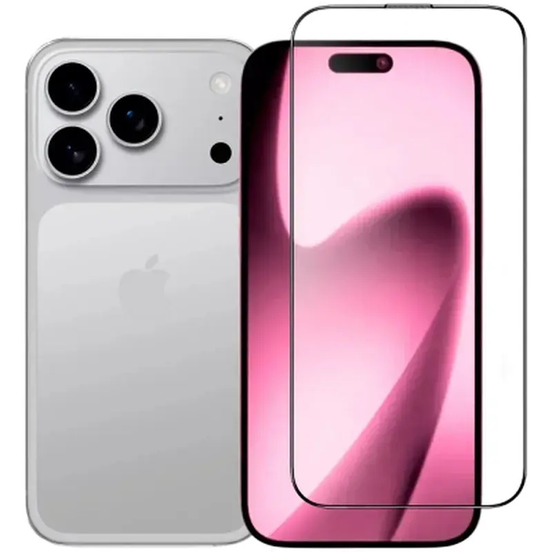 Скло захисне iLera DeLuxe Original Glass 2.0 iPhone 17 Pro (ILFCDL17PR) - фото 2