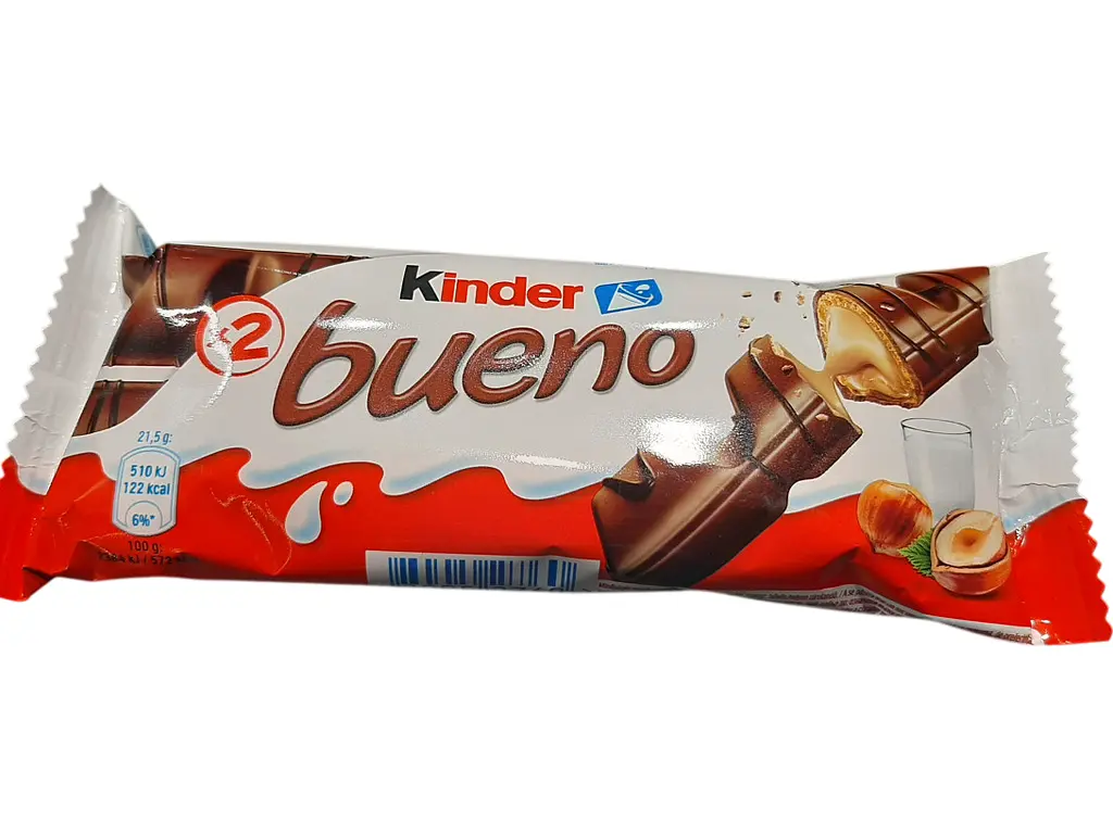 Батончик Kinder Bueno з молочно-горіховою начинкою 43 г (80052760)