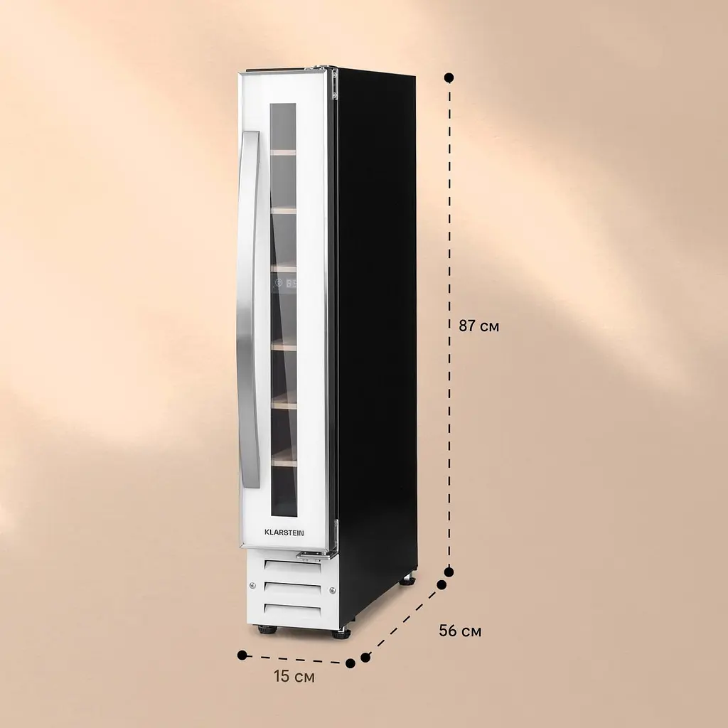 Винный холодильник Klarstein Vinovilla 7 Built-in Uno (10036180) - фото 6