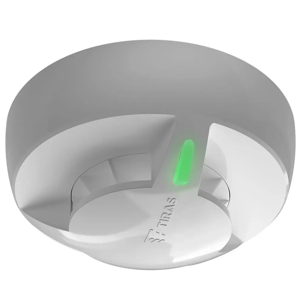 Неадресний тепловий сповіщувач Tiras DETECTO HT10 (A2) White (14-00679)