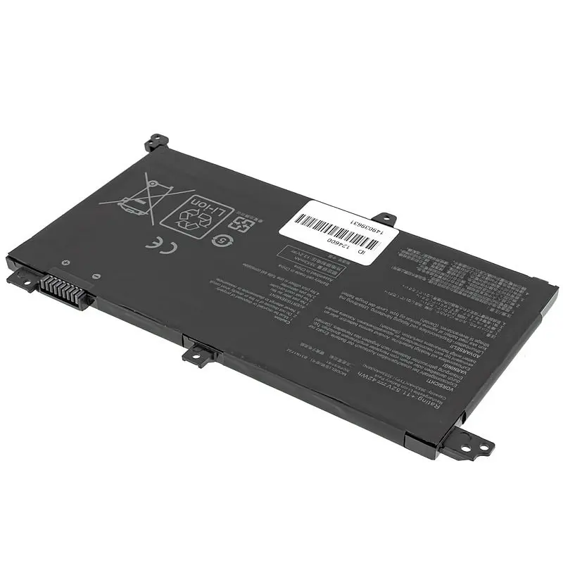 Акумулятор Asus B31N1732 (S430UN, S430UA, S430UF, S430FN, S430FA) 11.4V 3600 mAh 41Wh Black (0B200-02960000) - фото 2