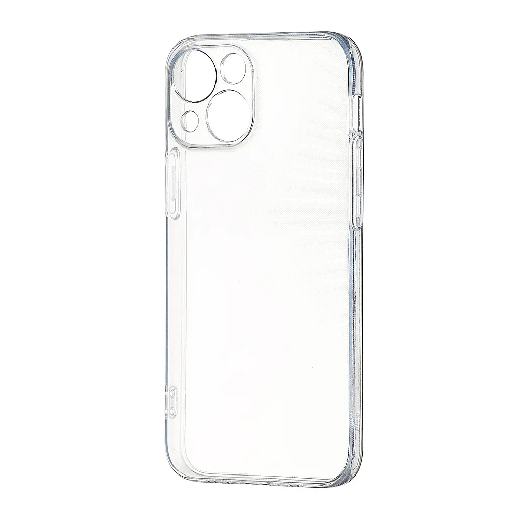 Чохол Silicone Case WS Protected Camera iPhone 13 mini Прозорий