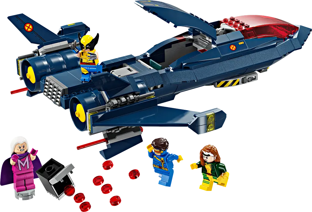 Конструктор LEGO Super Heroes Marvel X-Jet Людей Ікс 359 деталі (76281) - фото 2