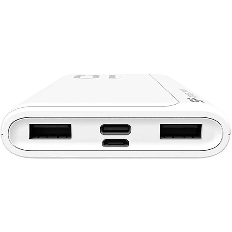 Портативная батарея повербанк Silicon Power GP15 18W 10000mAh USB Type-C White - фото 2