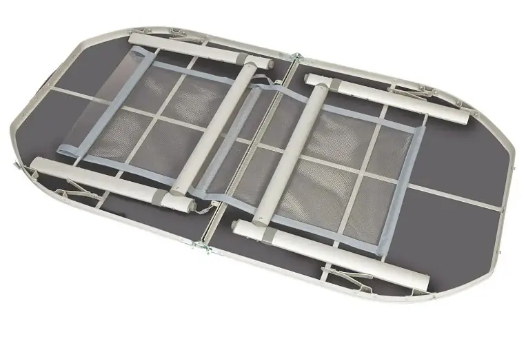 Стол Bo-Camp Case Model Oval 150x80 cm Grey (1404399) (DAS303275) - фото 2