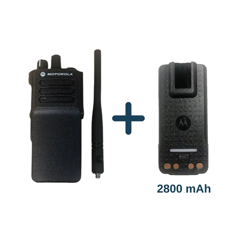 Рація Motorola DP4400E VHF AES 256 + акумулятор 2800 mAh з type-c - фото 2