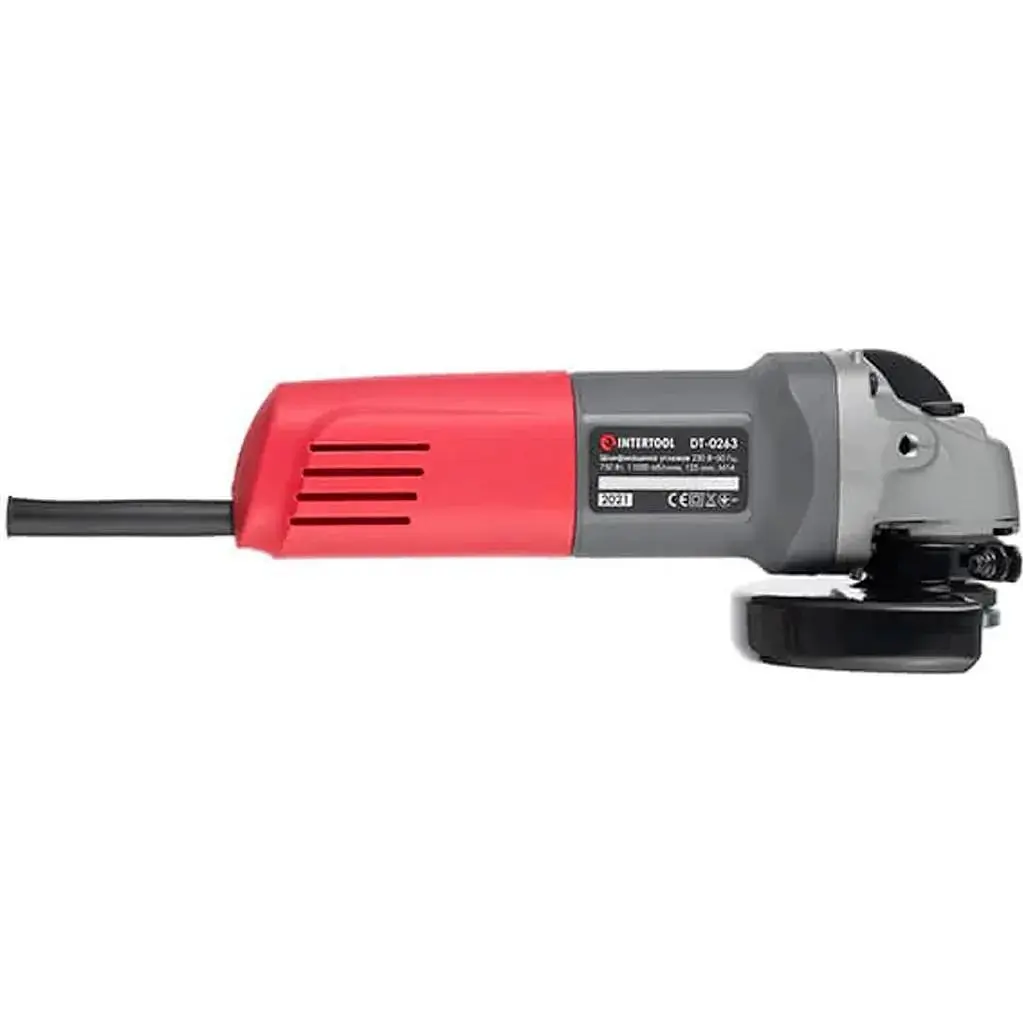 Кутова шліфмашина Intertool DT-0263 [89712] - фото 4