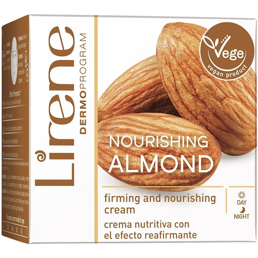 Розгладжувальний крем для обличчя Lirene Зволоження та живлення Firming and Nourishing Cream 50 мл - фото 3