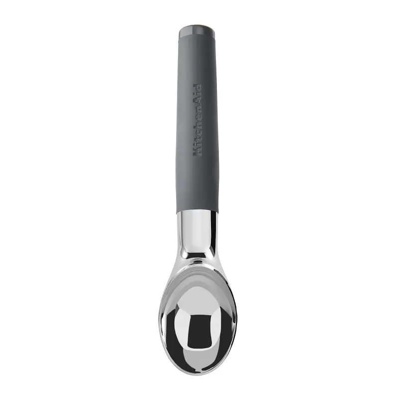 Ложка для морозива KitchenAid Classic, 21,5 см, сірий (KHA117OHCHGG)