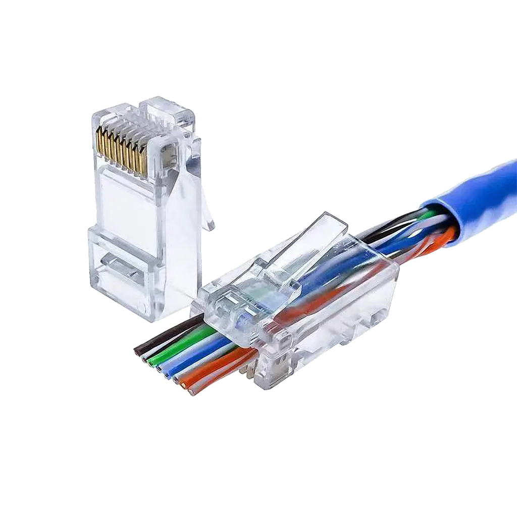 Конектор наскрізний GreenVision RJ45 Cat.5E 100 шт - фото 3