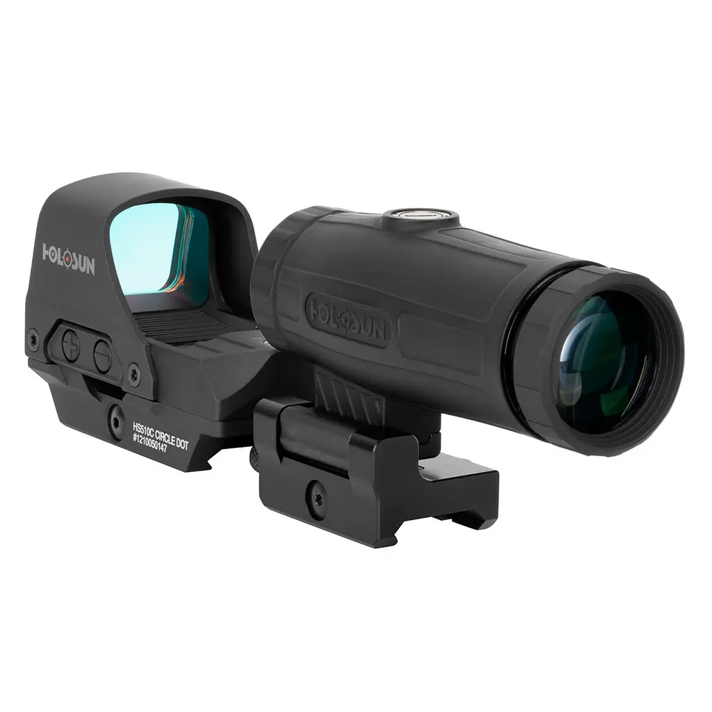 Коллиматорный прицел HOLOSUN HS510C и увеличитель HM3X (Combo Set) - фото 3