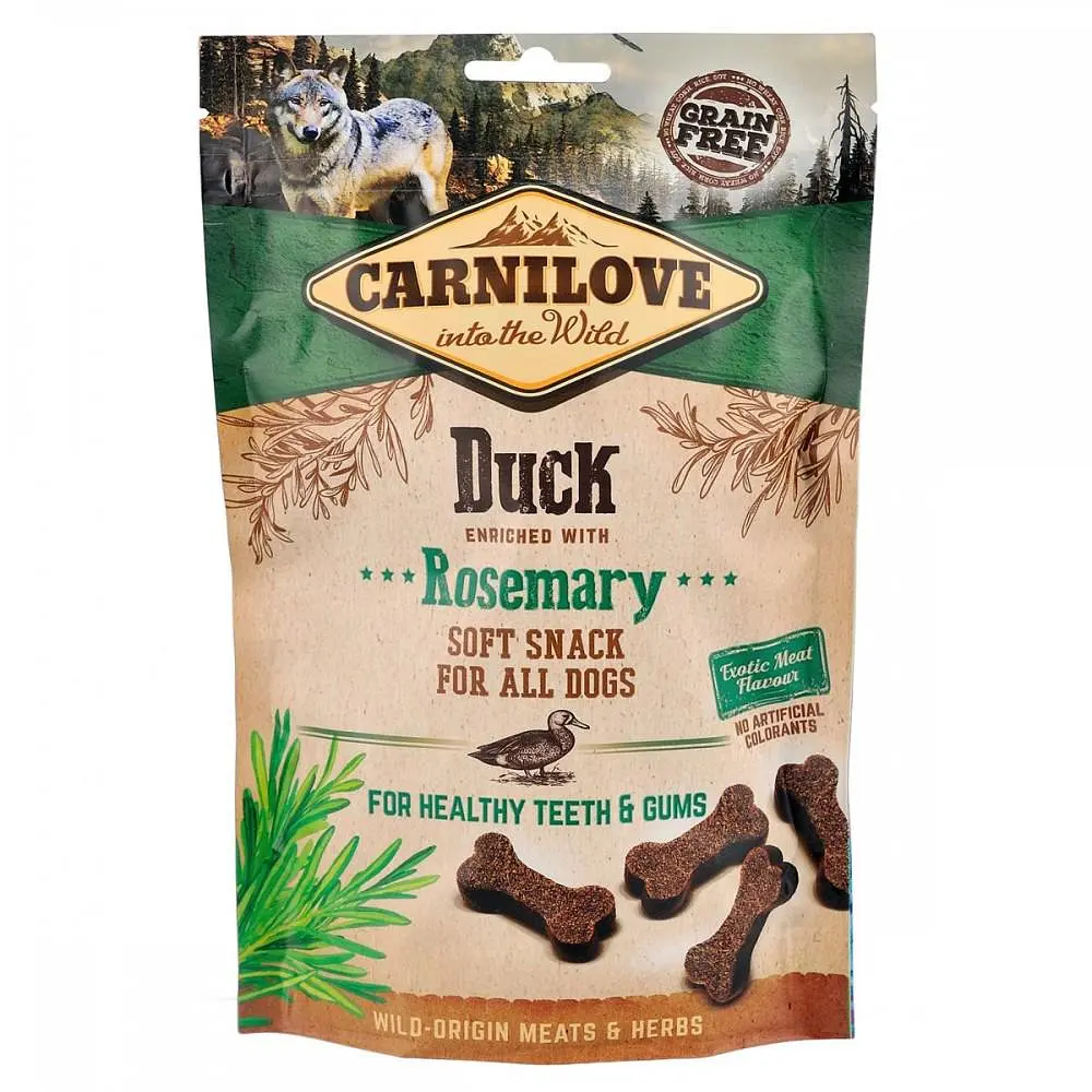 Ласощі для собак Carnilove Duck with Rosemary 200 г (для зубів) - фото 2