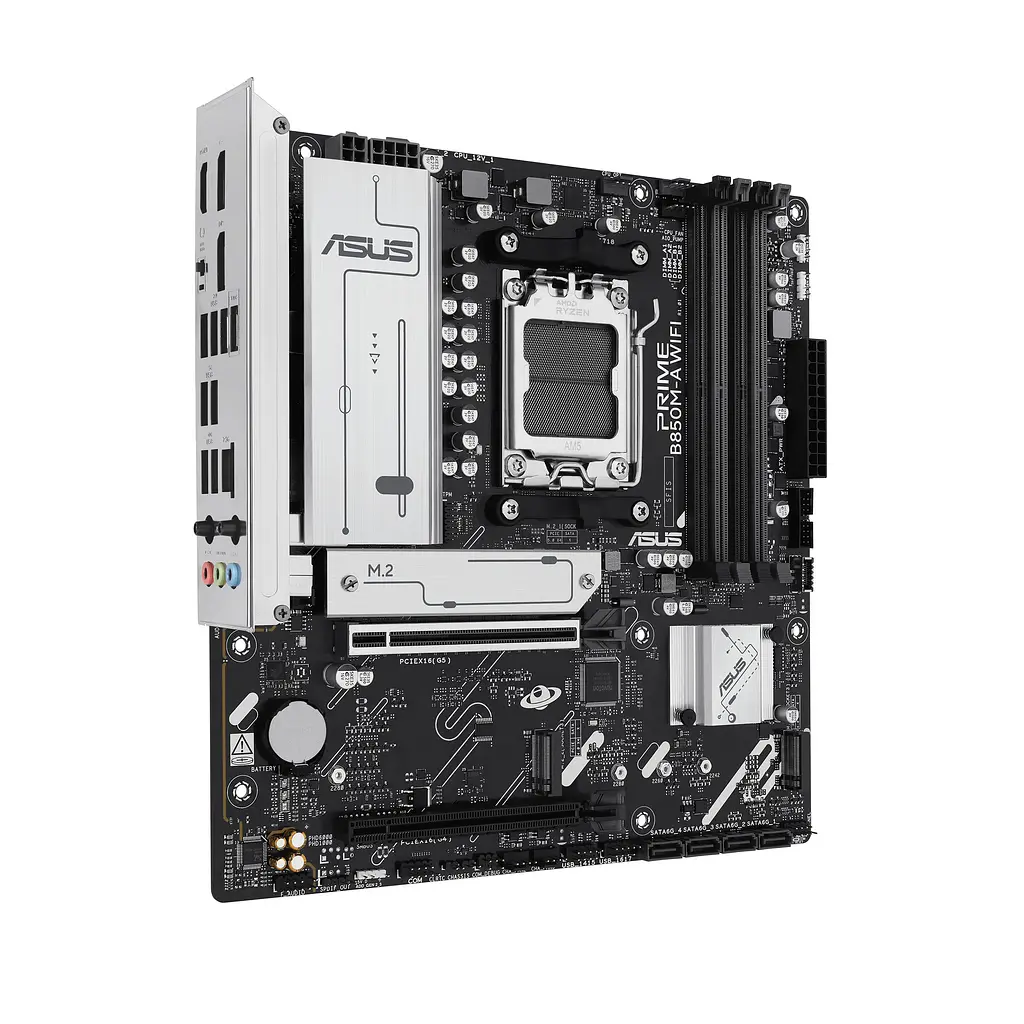 Материнcька плата PRIME B850M-A WIFI sAM5 B850 4xDDR5 M.2 HDMI DP Wi-Fi BT mATX Asus teh0019082 - фото 5
