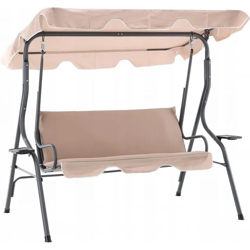 Садовые качели Garden Line Vip beige 170 x 110 x 153 см - фото 3