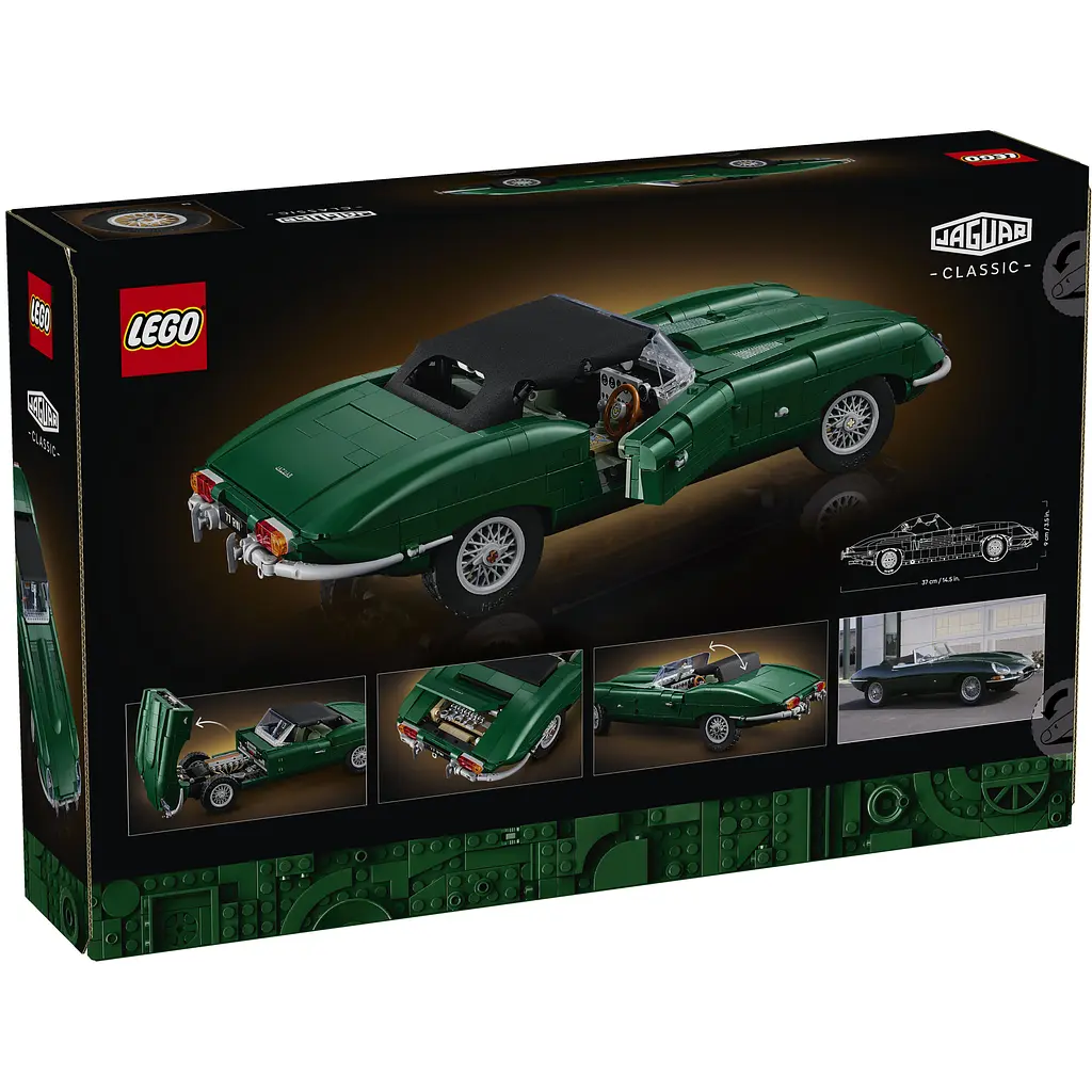 Конструктор LEGO Icons Jaguar E-Type (11381) - фото 6