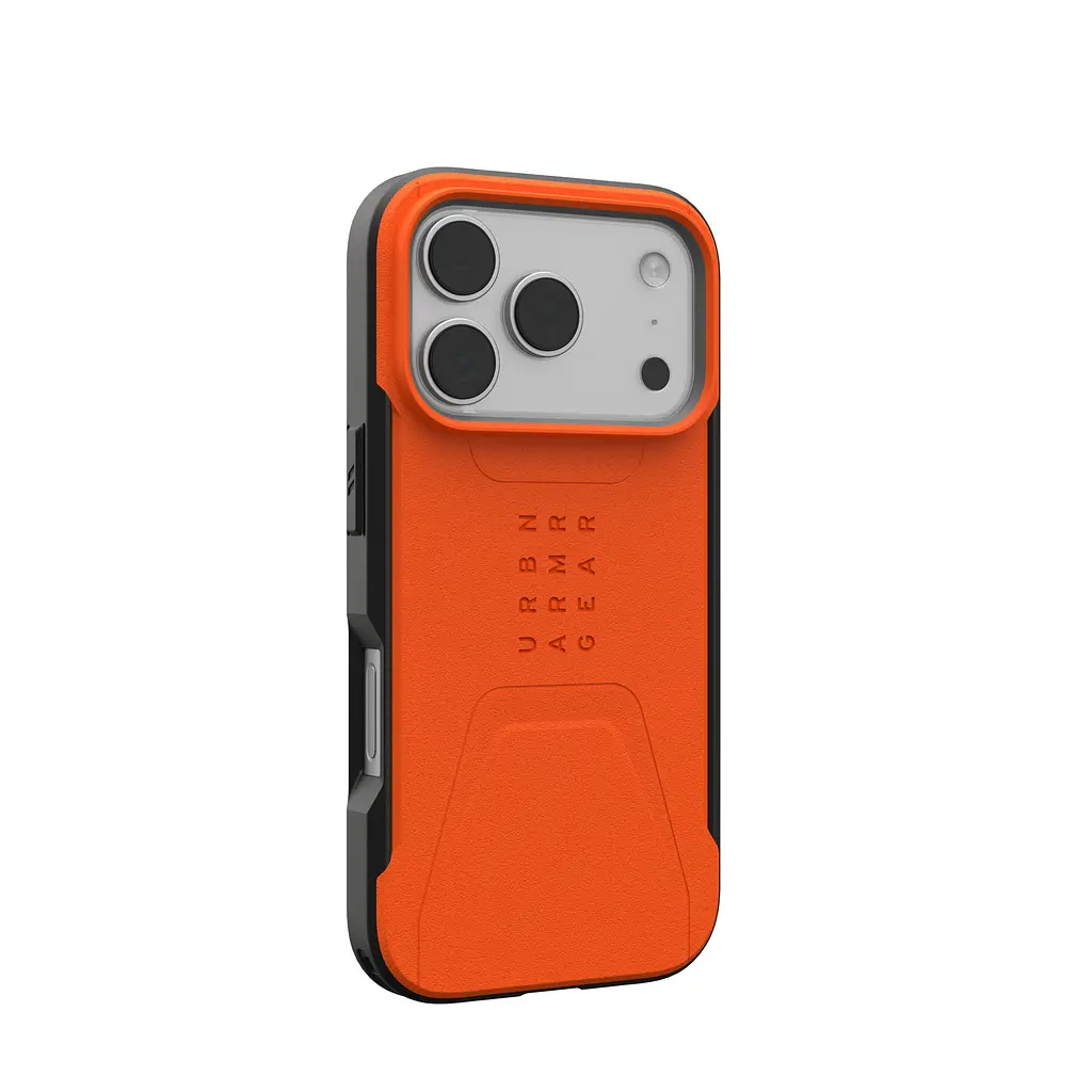Чохол UAG для iPhone 17 Pro, Civilian MagSafe, Orange teh0019369 - фото 2